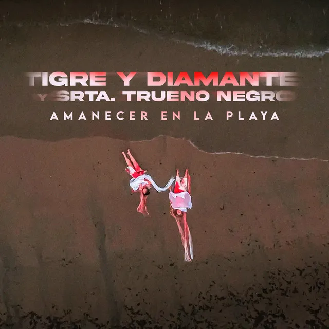 Portada del single de Tigre y Diamante Amanecer en la playa