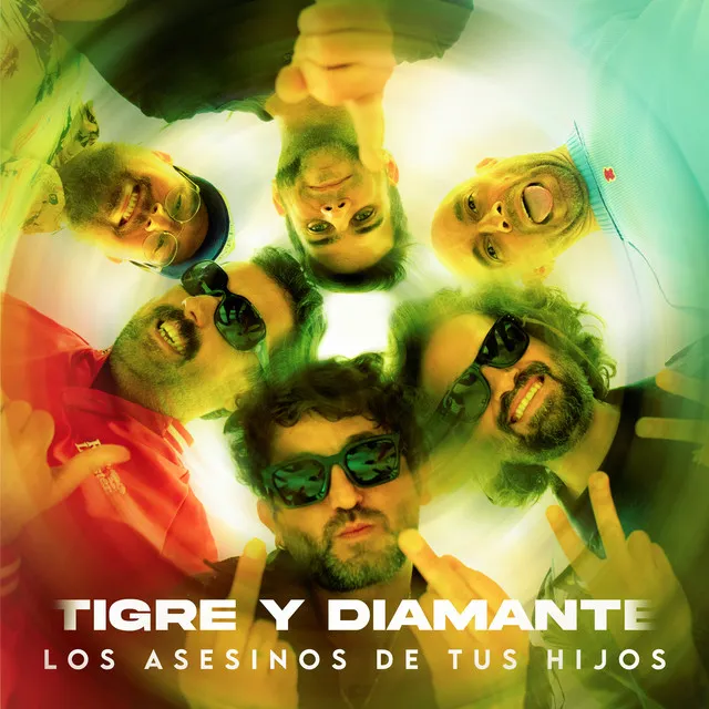 Portada del single de Tigre y Diamante Los asesinos de tus hijos
